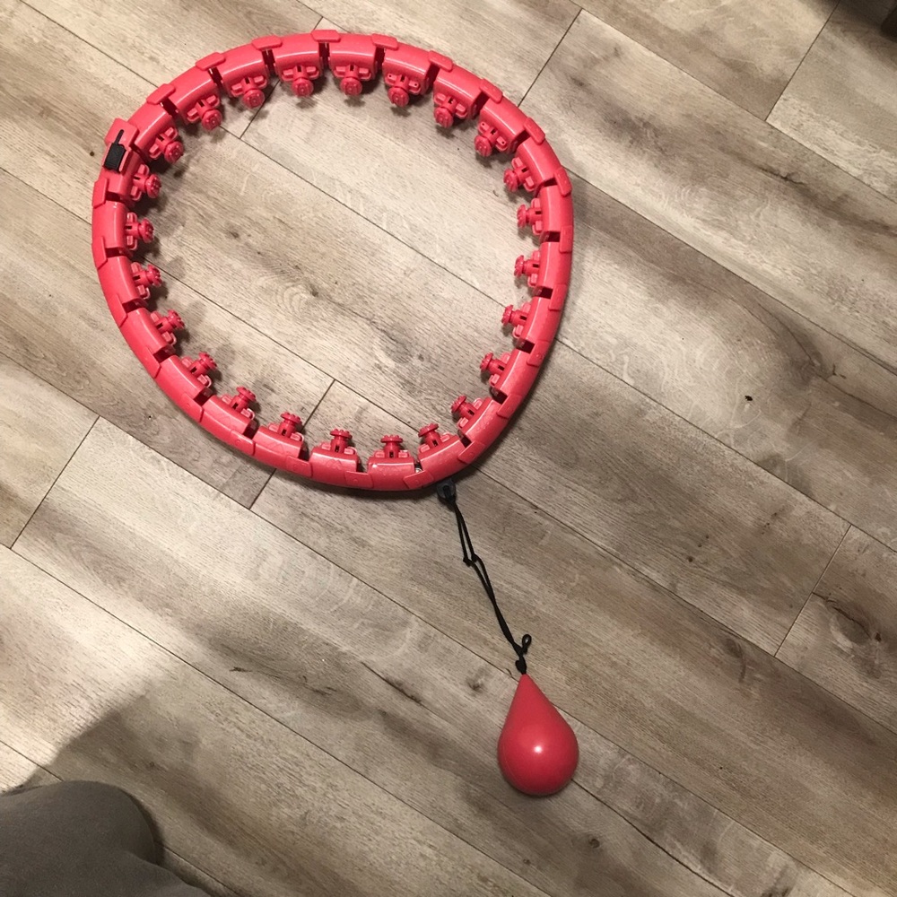 Weighted hula hoop